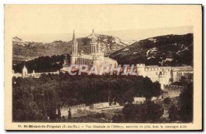 Old Postcard St Michel de Frigolet L & # 39Abbaye Vue Generale of & # 39abbay...