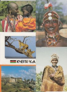 KENYA 173 Africa Postcards Mostly 1960-1980 (L3937)