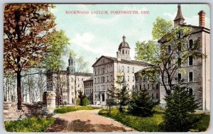 Postcard Portsmouth Ontario c1909 Rockwood Asylum Frontenac County *as is*