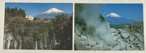 Lot 18 Mount Fuji Japan Tallest Mountain in Japan Chrome Postcards