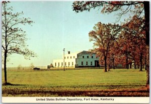 Postcard - United States Bullion Depository - Fort Knox, Kentucky