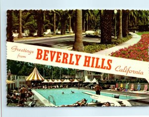 Postcard - Greetings from Beverly Hills, California