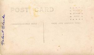 Robert Clarke (Married Julia Rodier Lang)    *RPPC