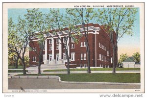 New Memorial Building, INDEPENDENCE, Kansas, PU-1929