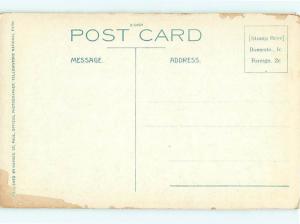 Vintage Post Card 10096 Saphire Pool Biscuit  Yellowstone Park Wyoming   # 4388