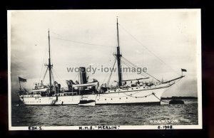 WL1852 - Royal Navy Survey Ship - HMS Merlin - postcard
