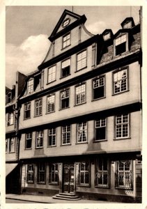 Germany Frankfurt am Main Das Goethehaus 1957