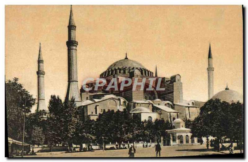 VINTAGE POSTCARD Constantinople co. Sophie Turkey