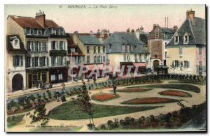 Old Postcard Bourges Place Bory