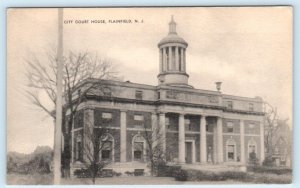 PLAINFIELD, New Jersey NJ ~ CITY COURT HOUSE c1940s Union County Postcard