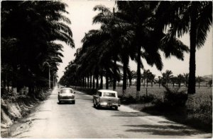 PC CPA ANGOLA / PORTUGAL, BENGUELA, STRECH OF ROAD, Vintage Postcard (b21616)