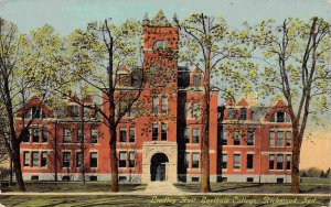 Lindley Hall Earlham College Richmond Indiana 1912 postcard
