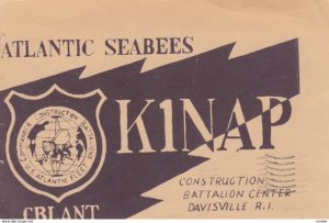 DAVISVILLE , Rhode Island , 1957 ; Atlantic SEABEES