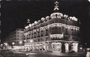 France Nice Promenade des Anglais la Nuit Hotel Ruhl 1957 Photo