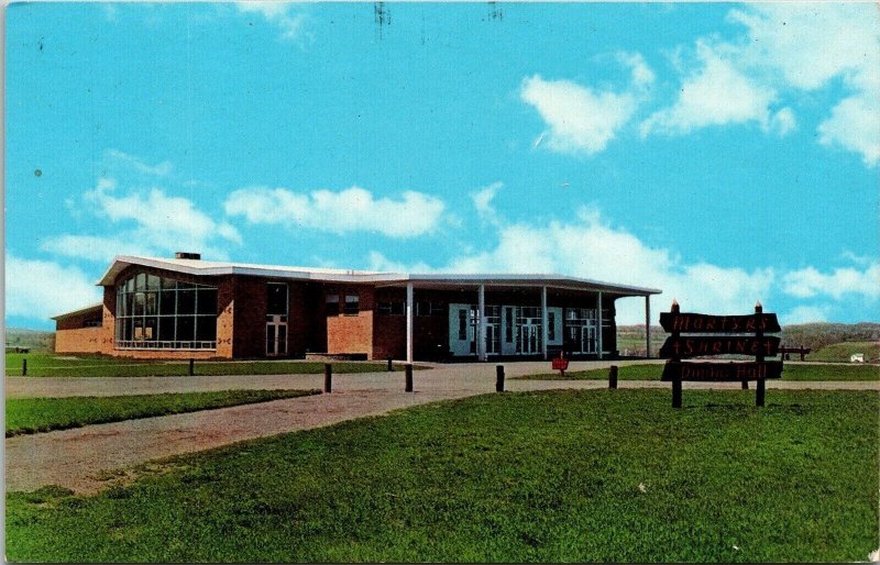 National Shrine Of North American Martyrs Auriesville New York Chrome Postcard 