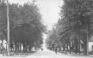 Real Photo Postcard Washington Avenue in Mason City, Iowa~121297