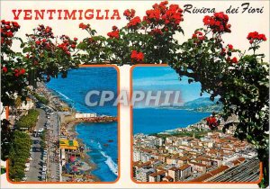 Postcard Modern Ventimiglia Riviera Dei Fiori