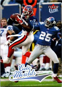 2004 Fleer Football Card Eric Moulds Buffalo Bills sk9304