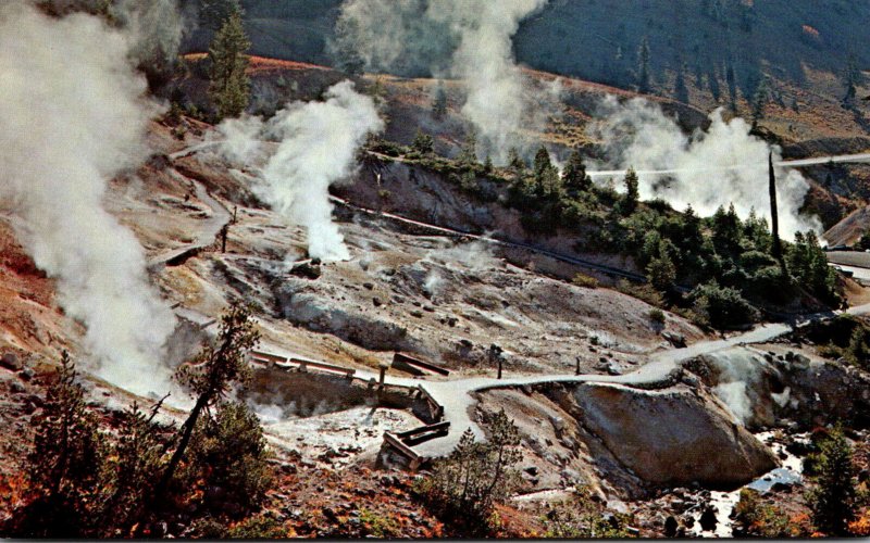 California Lassen Volcanic National Park The Sulphur Works