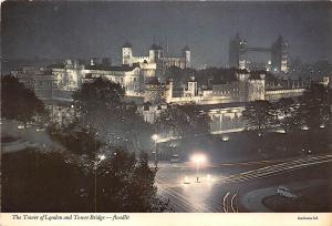 BT17994 the tower of london and tower bridge floodlit    uk