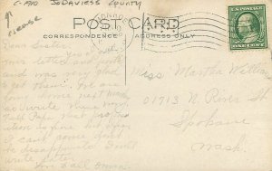 Postcard Illinois Apple River Residence Street #1909 Jo Davies County 23-4904
