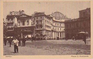 Italy Napoli Piazza S Ferdinando