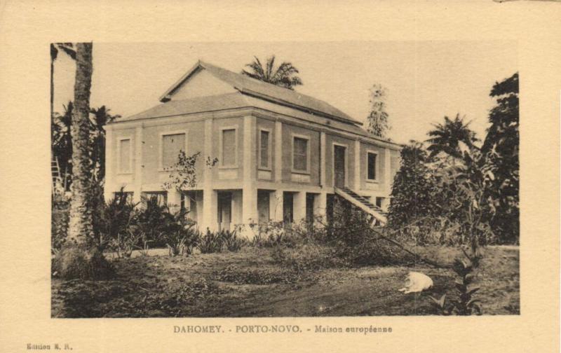 CPA Dahomey Afrique - Porto-Novo - Maison européenne (86745)