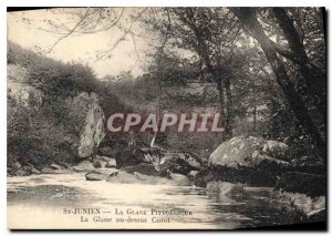 Old Postcard Picturesque St Junien La Glane Glane The above Corot