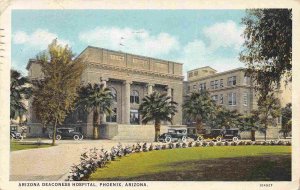 Arizona Deaconess Hospital Phoenix AZ 1926 postcard