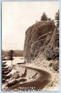 1920's RPPC CROSS & DIMMITT #441*BISHOPS CAP*COLUMBIA RIVER HIGHWAY OREGON