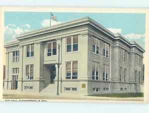 Unused W-Border CITY HALL SCENE Albuquerque New Mexico NM hs5953