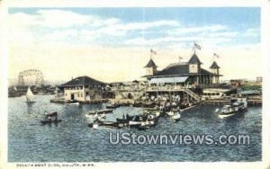 Duluth Boat Club - Minnesota MN Postcard