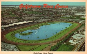 Vintage Postcard 1964 Gulfstream Race Course Hallendale Florida Fla. Gulf Stream