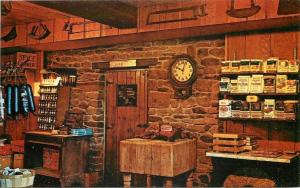 Amana Iowa~Amana Meat Shop~Store Interior~1950s Postcard