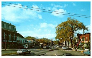 Maine Brunswick  maine street looking from Mall