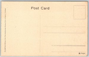 Port Of Spain Trinidad c1910 Postcard Breaking Cocoa