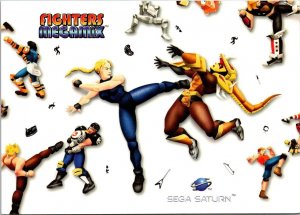 Advertising Sega Saturn Fighters Megamix
