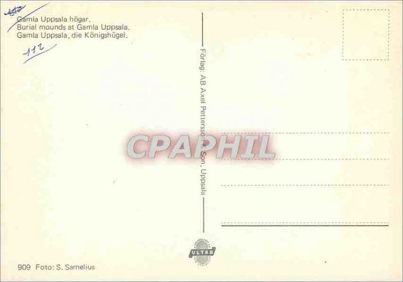 Modern Postcard Gamla Uppsala die K�nigsh�gel