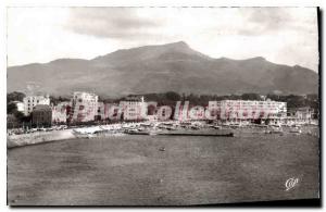 Postcard Old Saint Jean De Luz The Beach And Rhune