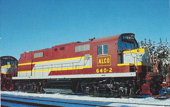 American Locomotive Company No 640-2 Demonstrator ALCO RS-27
