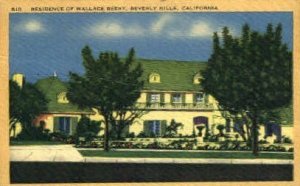 Residence of Wallace Beery - Beverly Hills, CA