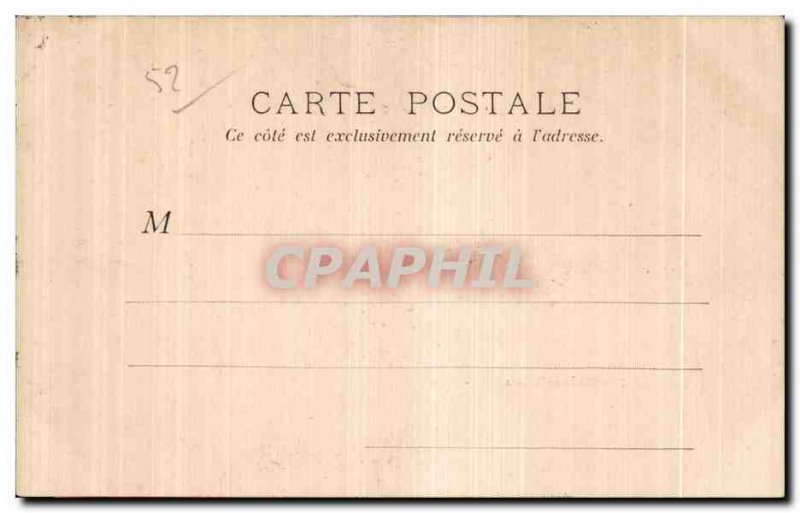 Old Postcard Langres Train Cremaillere