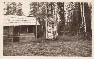 Washington Madison Camp Scene Real Photo RPPC