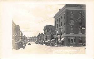 Hallowell ME Water Street Storefronts Frojoy Ice Cream RPPC Postcard