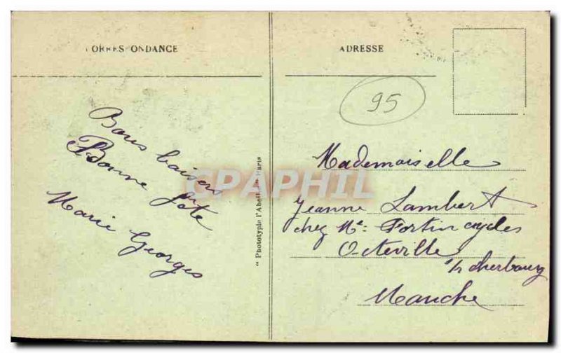 Old Postcard Le Vesinet The Church