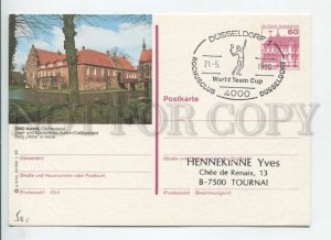 449964 GERMANY 1985 Aurich Dusseldorf Tennis Championship Special cancellation