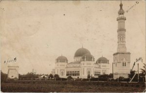 PC real photo postcard MEDAN Missigit INDONESIA (a18470)