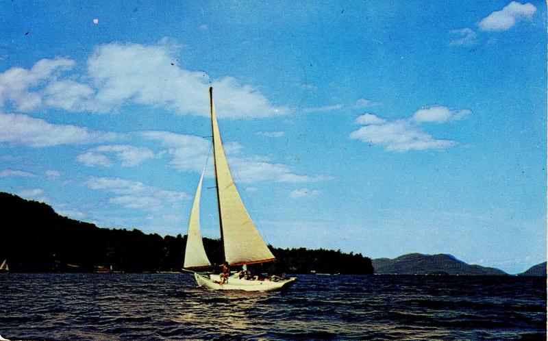 NY - Lake George. Sailing