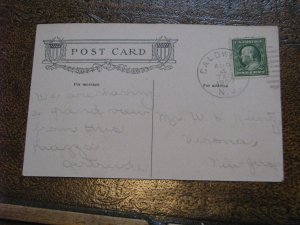 US Postcard Used Caldwell NJ Monomonock  Inn 1909 Postmark
