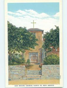 Unused Linen CHURCH SCENE Santa Fe New Mexico NM A7967